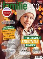 Die informative Familienzeitschrift familie & co ist jetzt im günstigen Geschenkabo erhältlich.